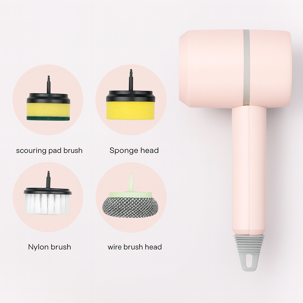 Brosse à vaisselle électrique
