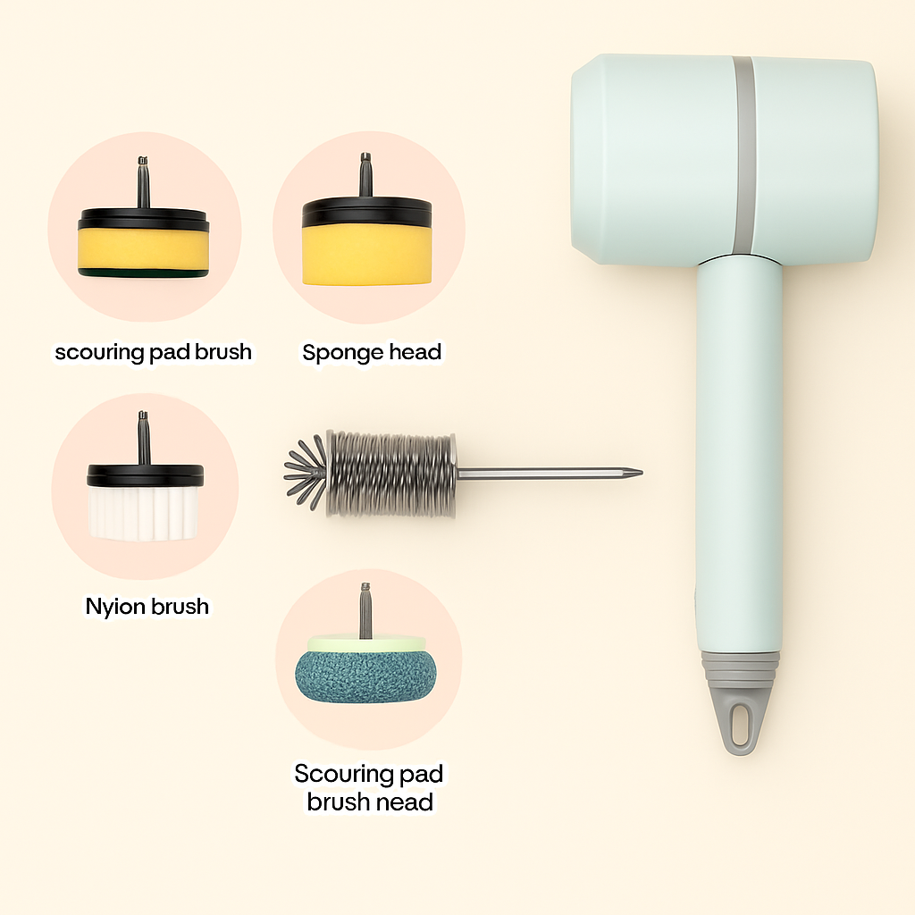 Brosse à vaisselle électrique