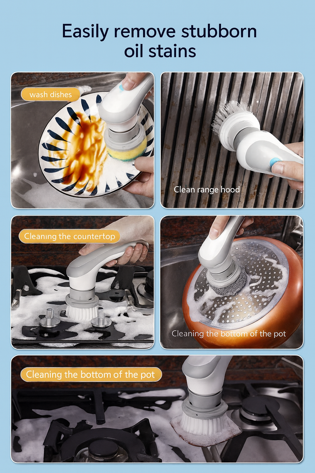 Cordless Cleaning Brush