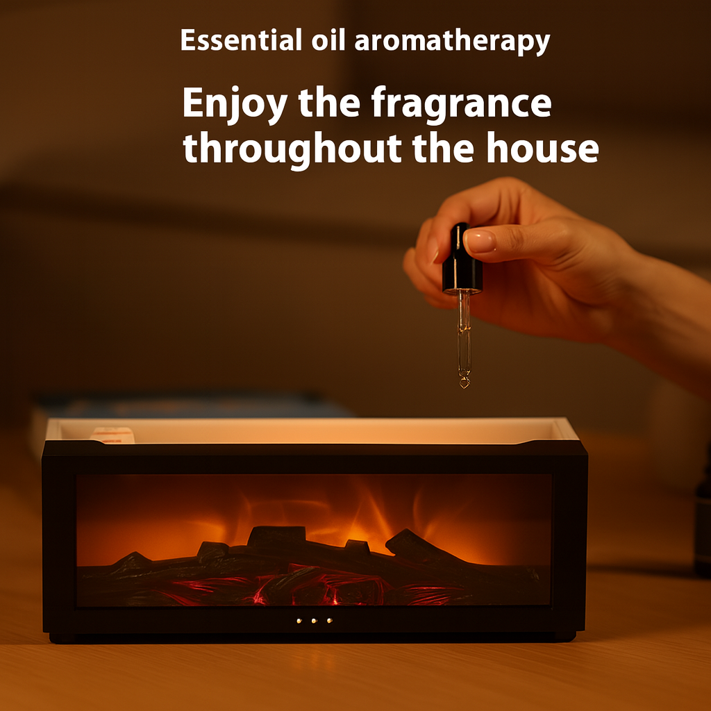 Humidificateur d'arômes de flamme