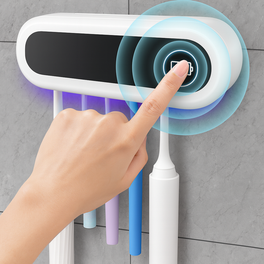 Organisateur de brosses à dents intelligent