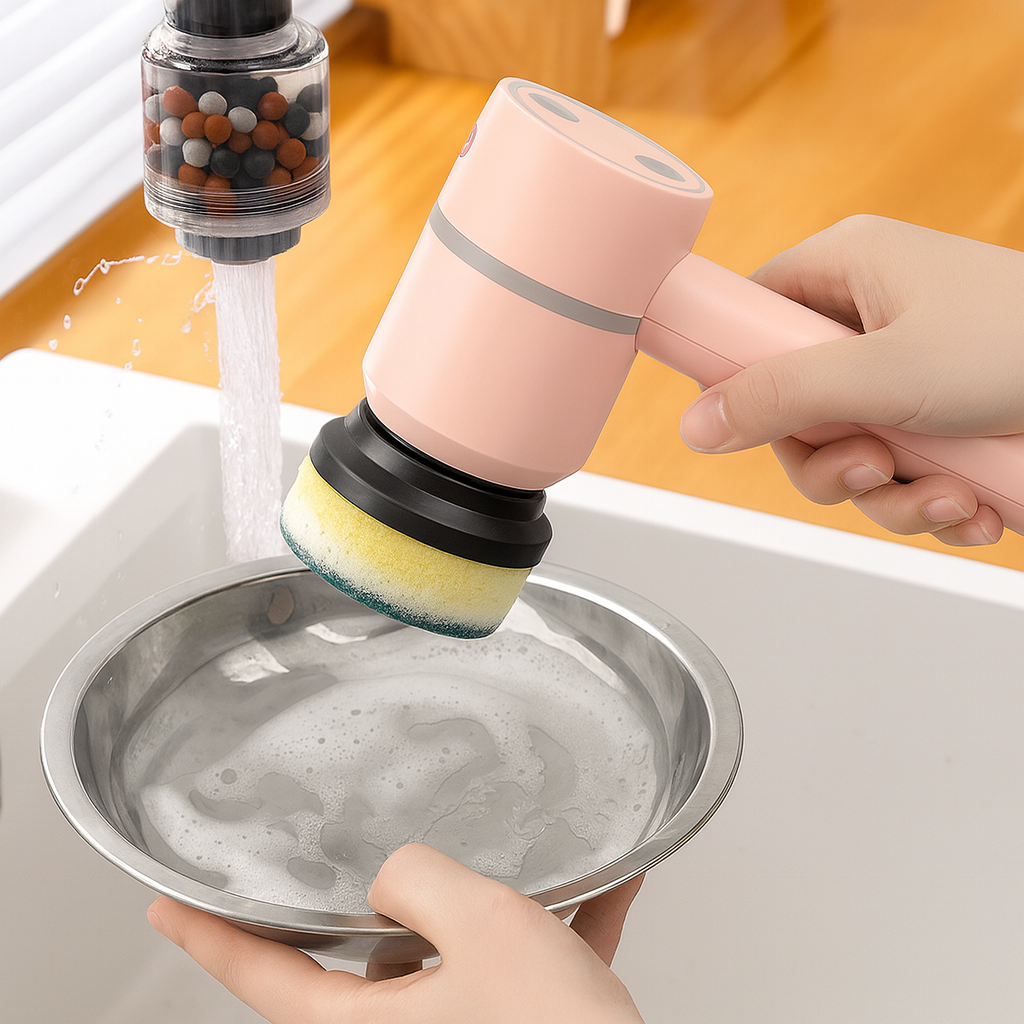 Brosse à vaisselle électrique