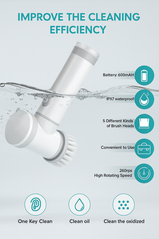 Brosse de nettoyage électrique
