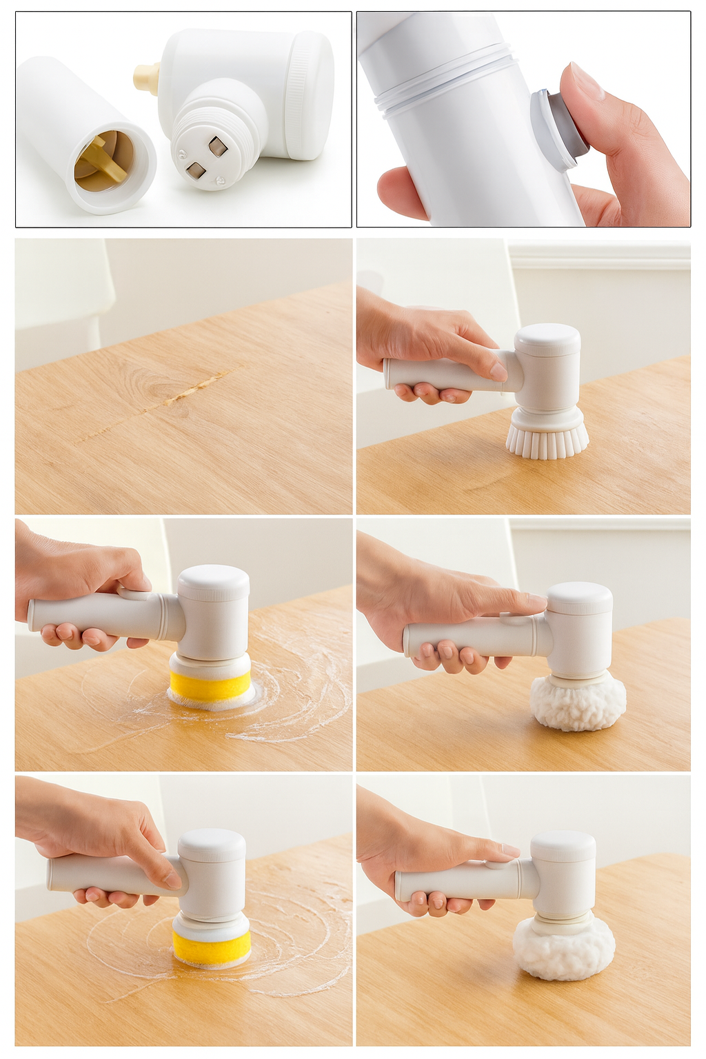 Brosse de nettoyage électrique