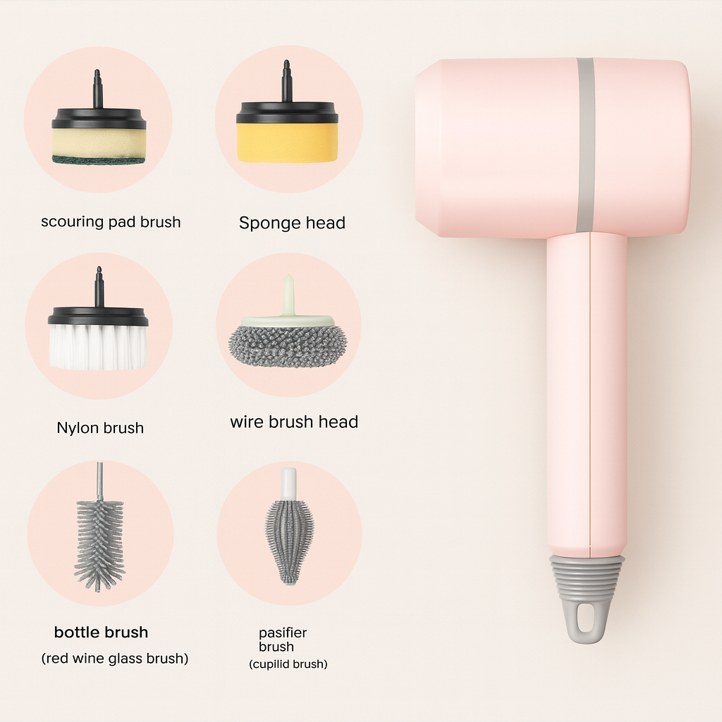 Brosse à vaisselle électrique