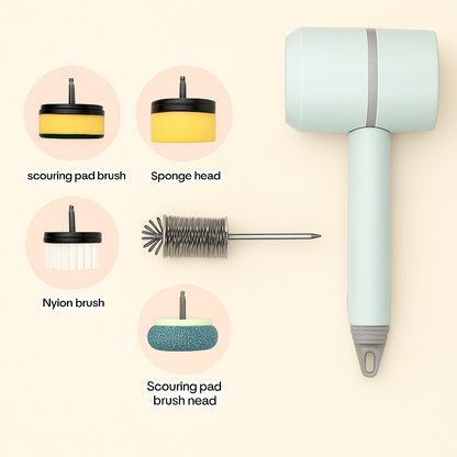 Brosse à vaisselle électrique