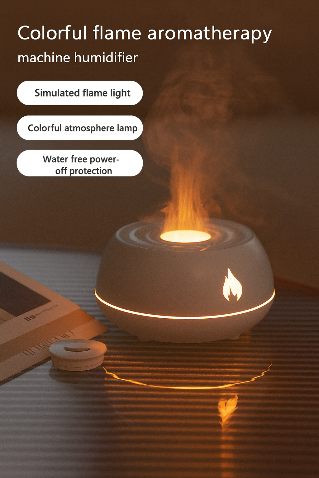Diffuseur de flammes colorées