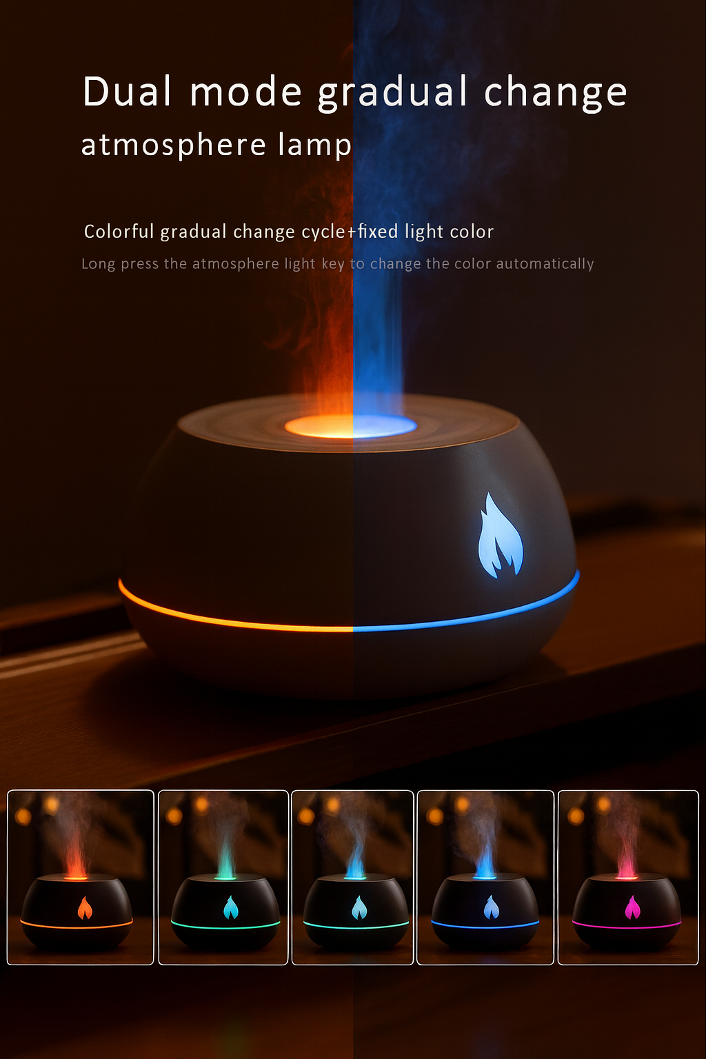 Diffuseur de flammes colorées