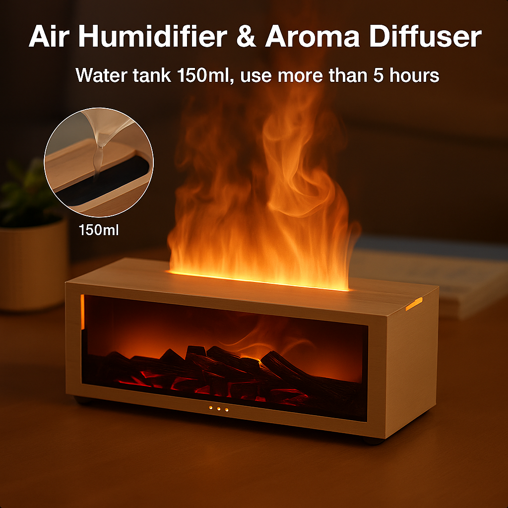 Humidificateur d'arômes de flamme
