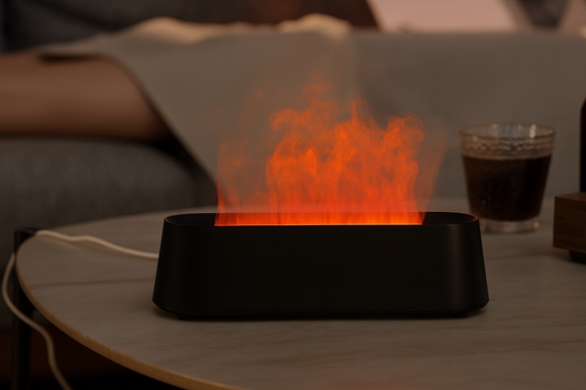 Humidificateur à effet de feu